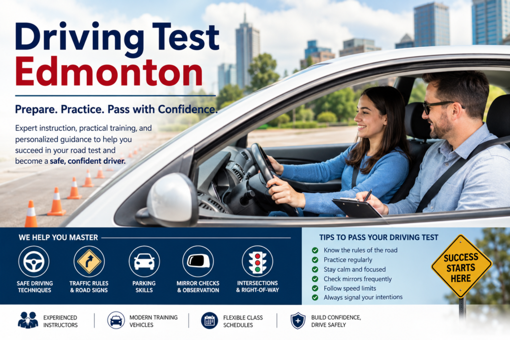 Driving Test Edmonton